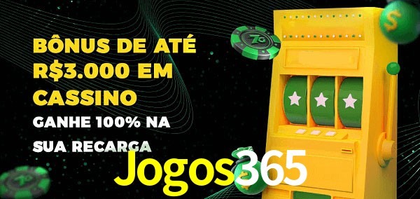 Jogos365 melhor bônus de depósito