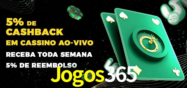 Promoções do cassino ao Vivo Jogos365
